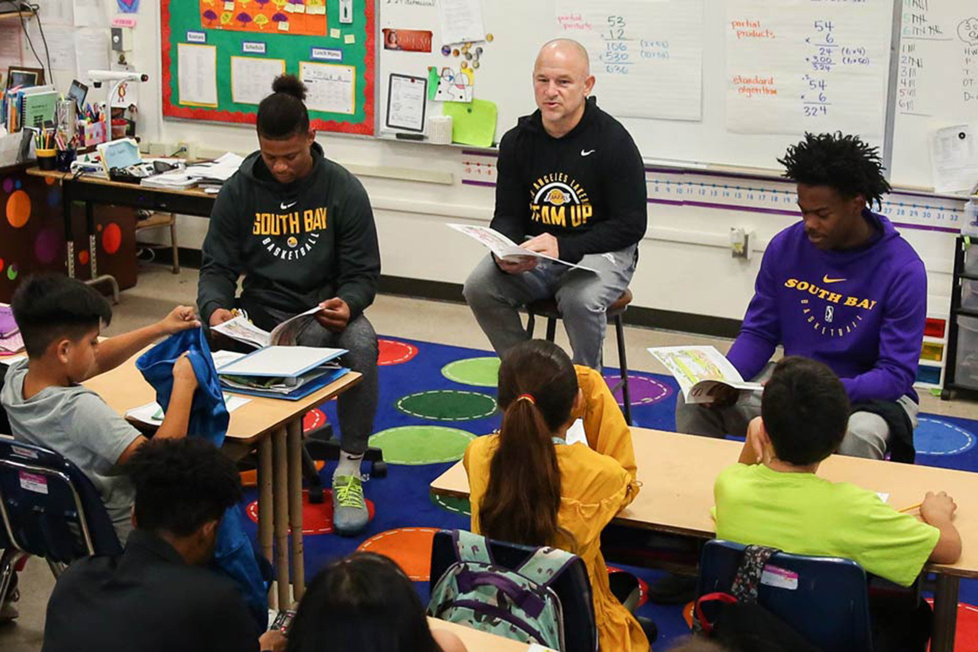 SBL visit Edison Elementary