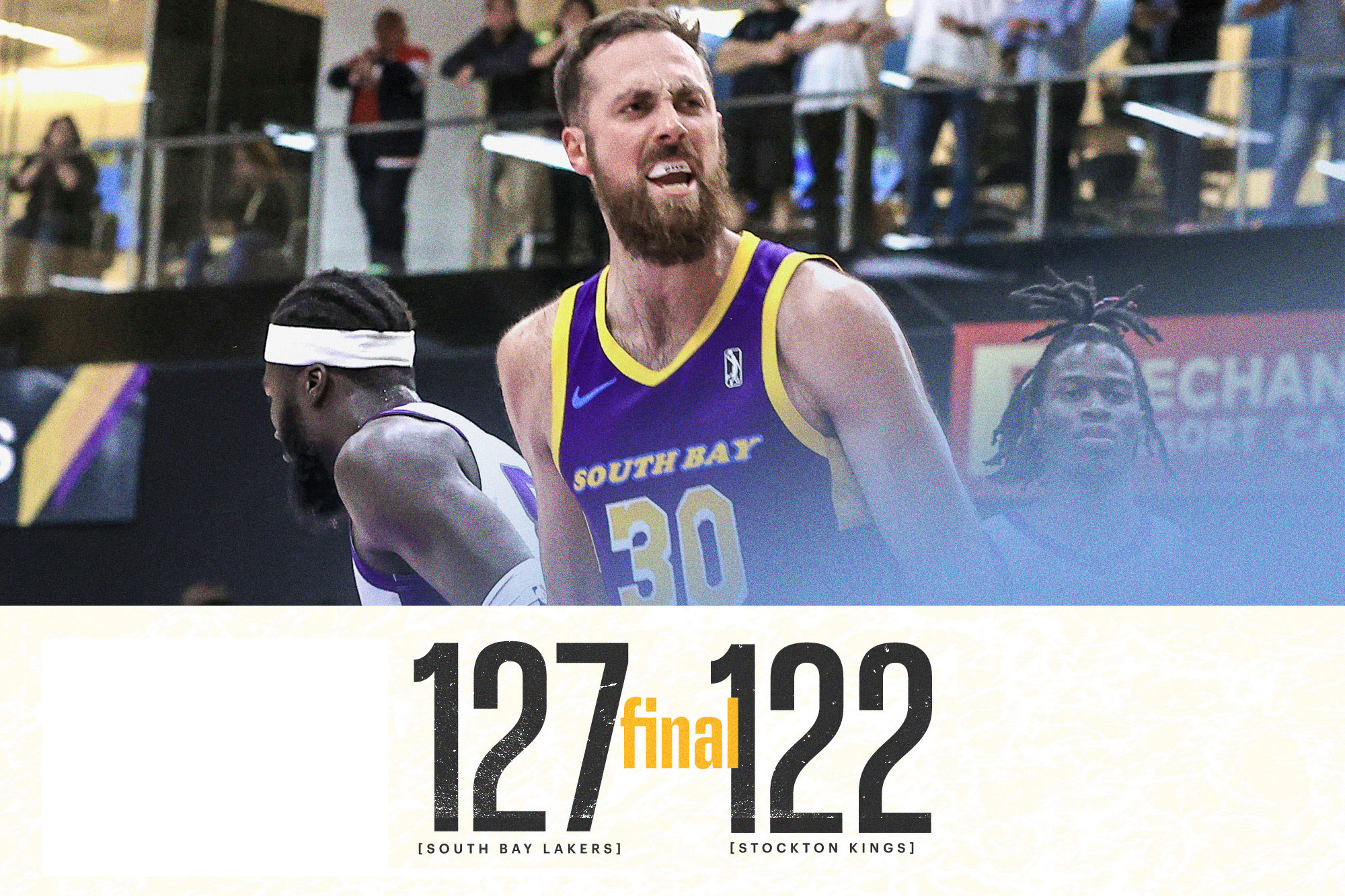 South Bay wins over Stockton 127-122 - 11/5/22