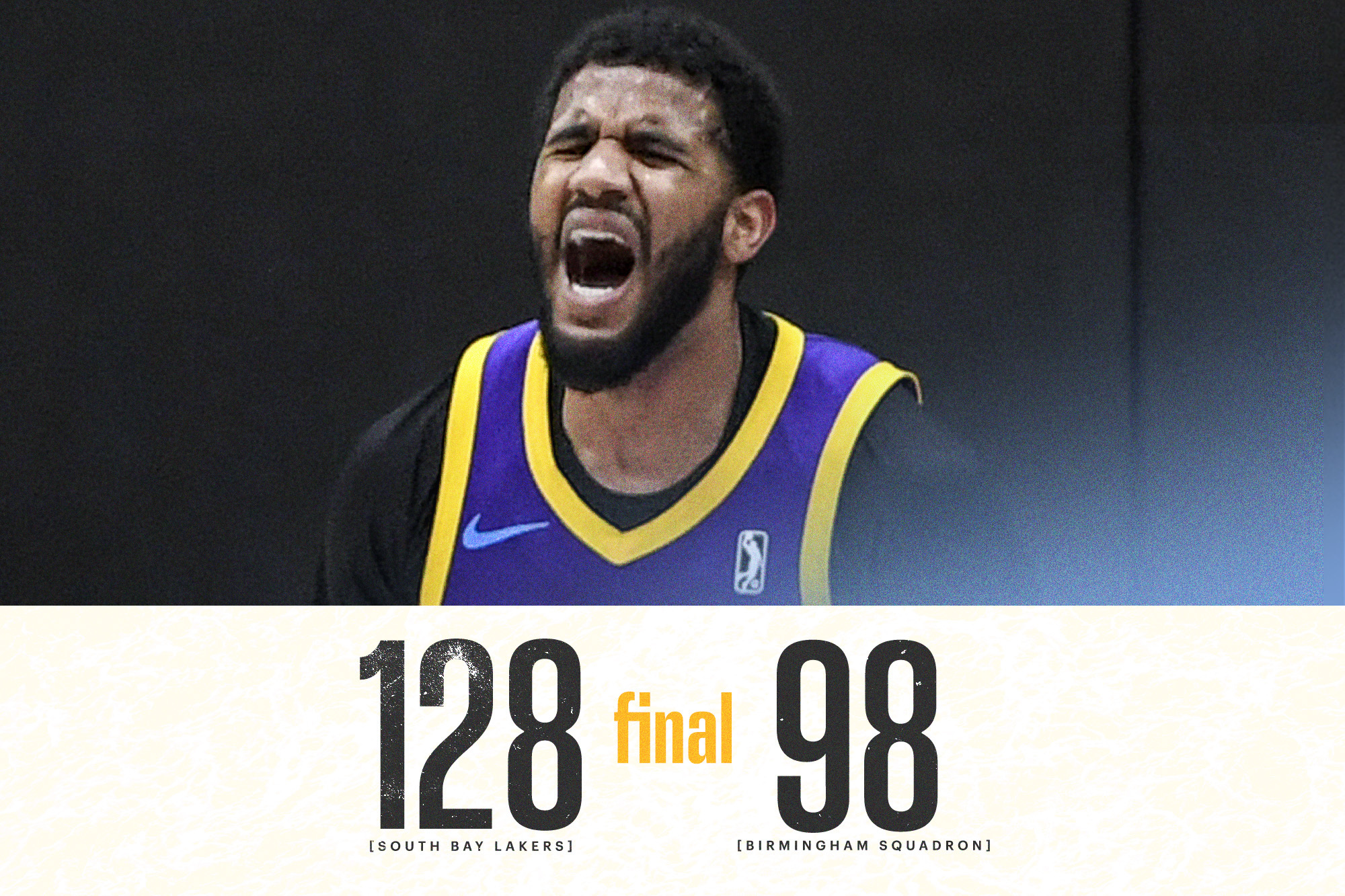 South Bay beats the Birmingham Squadron 128-98 - 01/07/23