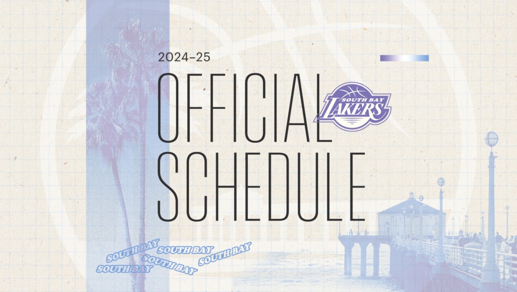 South Bay Lakers Schedule Printable