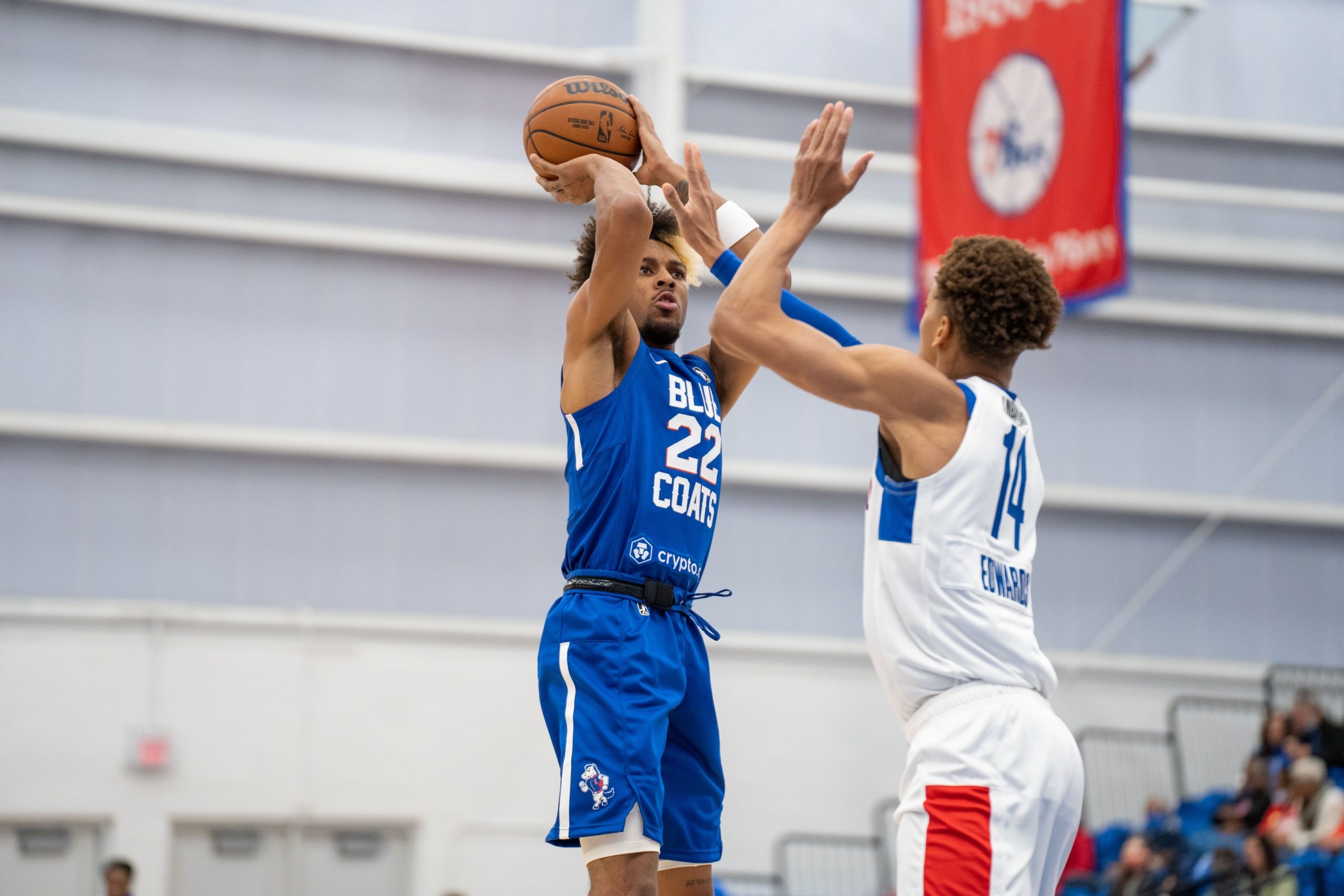 Charlie Brown Jr. of the Delaware Blue Coats