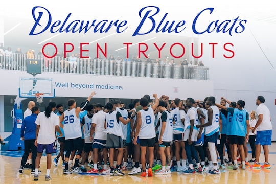 Delaware Blue Coats Tryouts