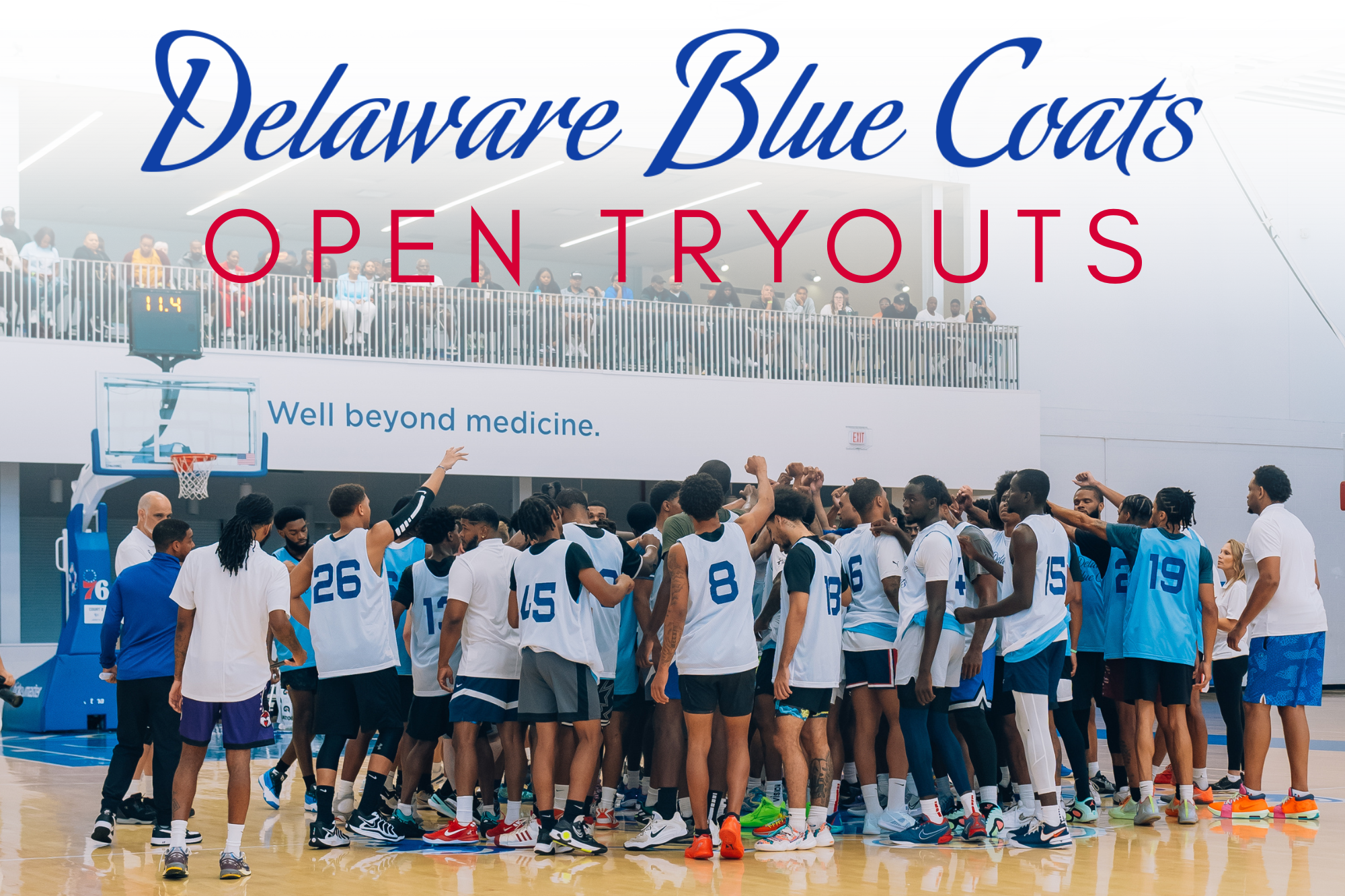 Delaware Blue Coats Tryouts