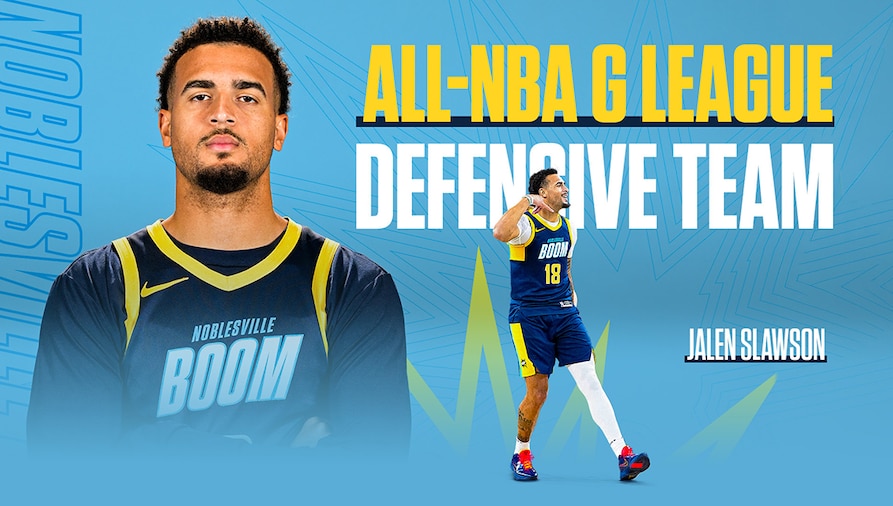 Jalen Slawson G League All-Defensive Team