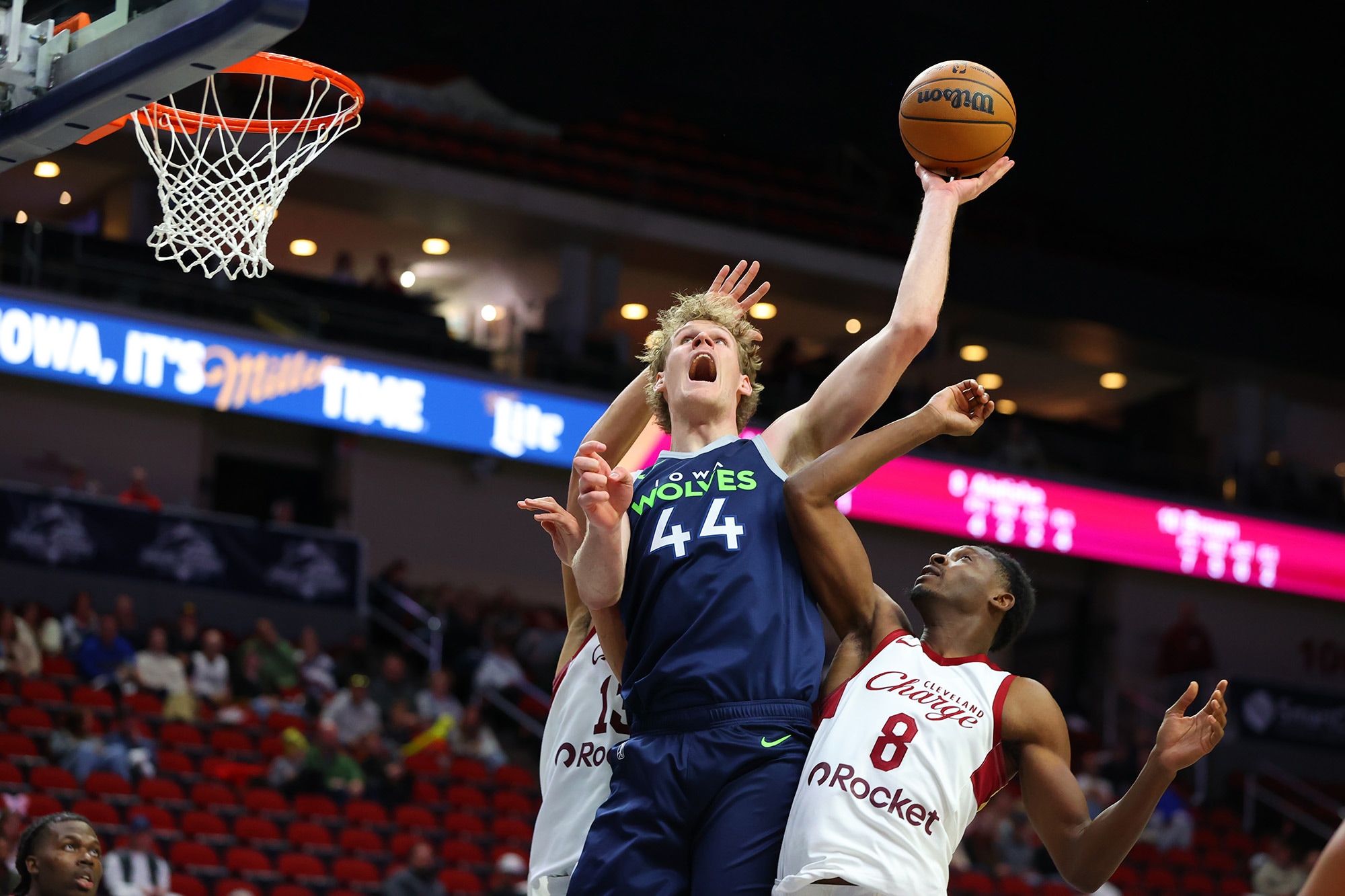 Rocco Zikarsky Named to NBA G League Next Up Game - Iowa Wolves