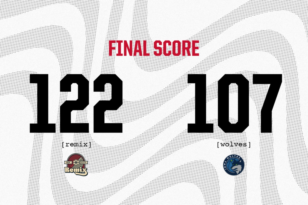 Wolves Rip Rip City Routes the Wolves, 122-107 - Rip City Remix