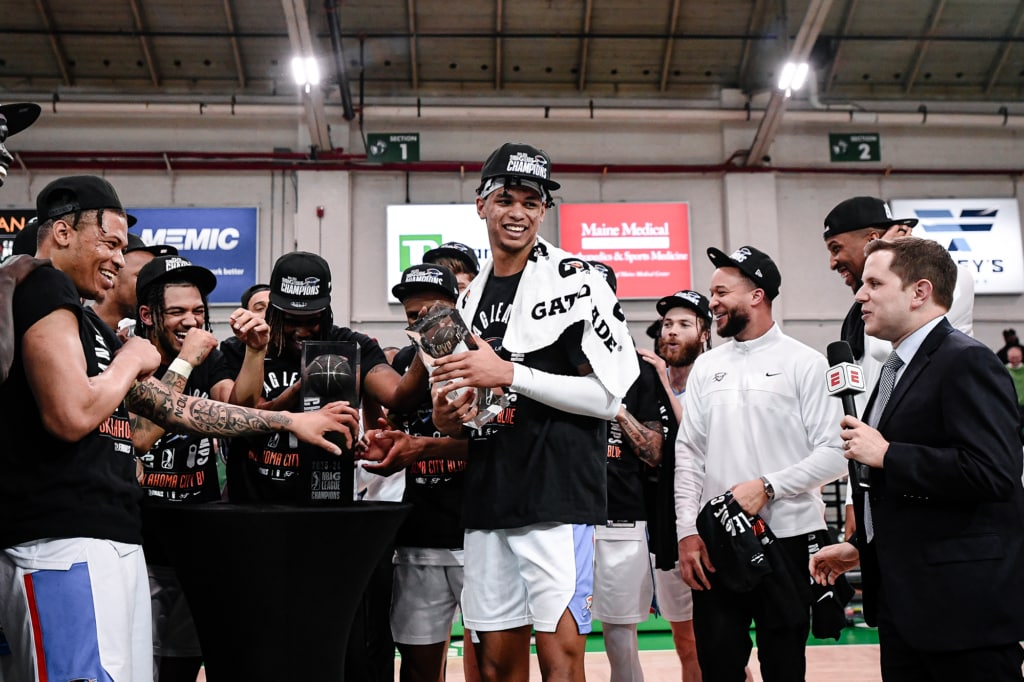 Oklahoma City Blue Wins First Ever G League Championship The Nba G League