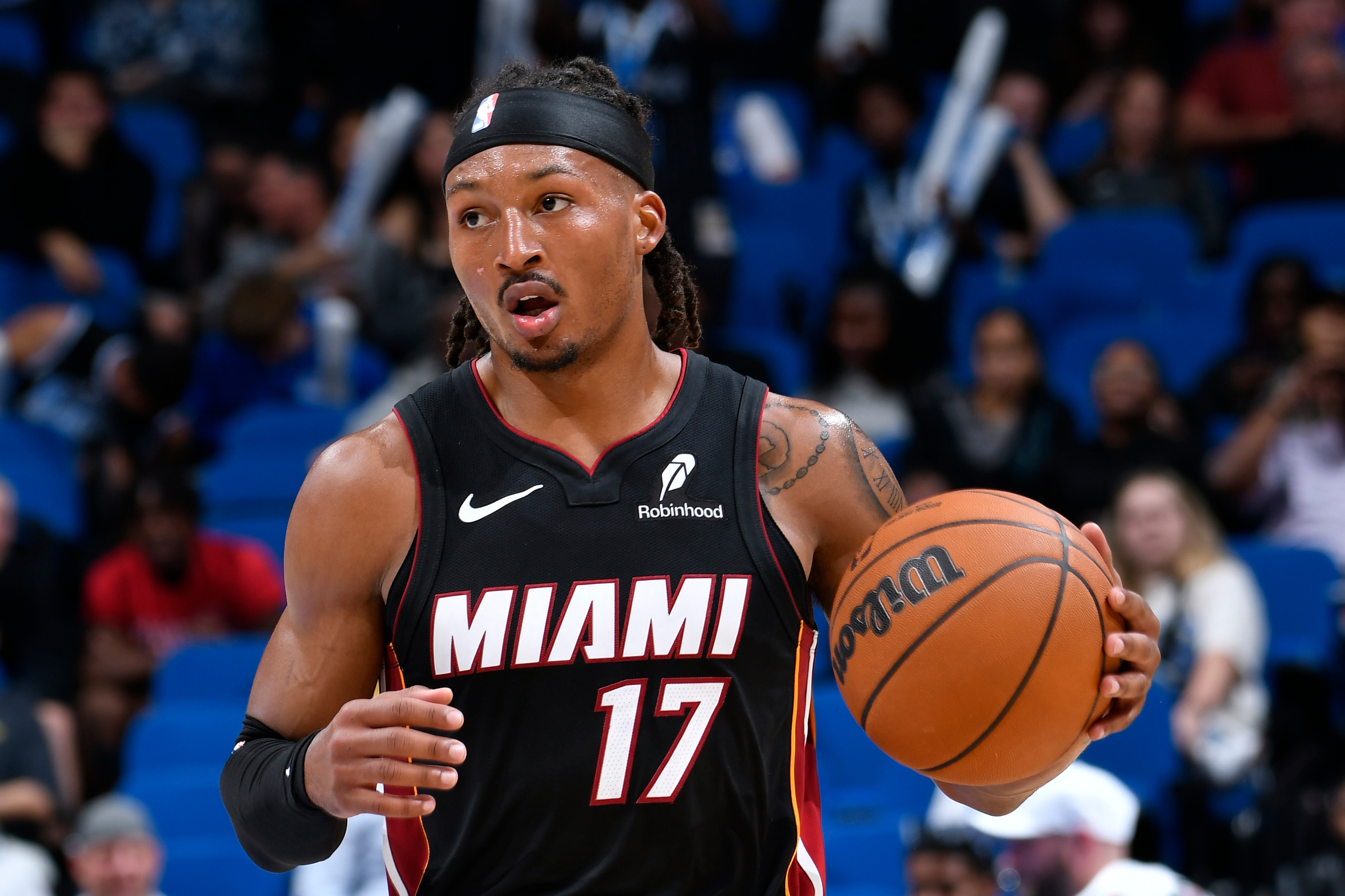 Jahmir Young in action